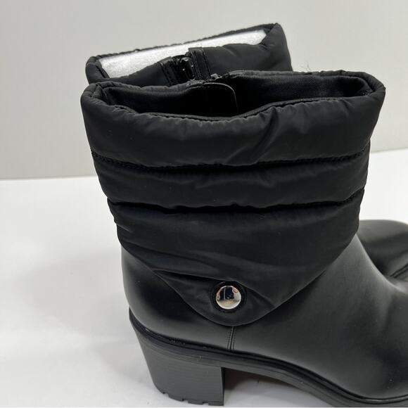 Alfani Belcalise lug sole puffer boots black - 10.5 - Picture 5 of 13